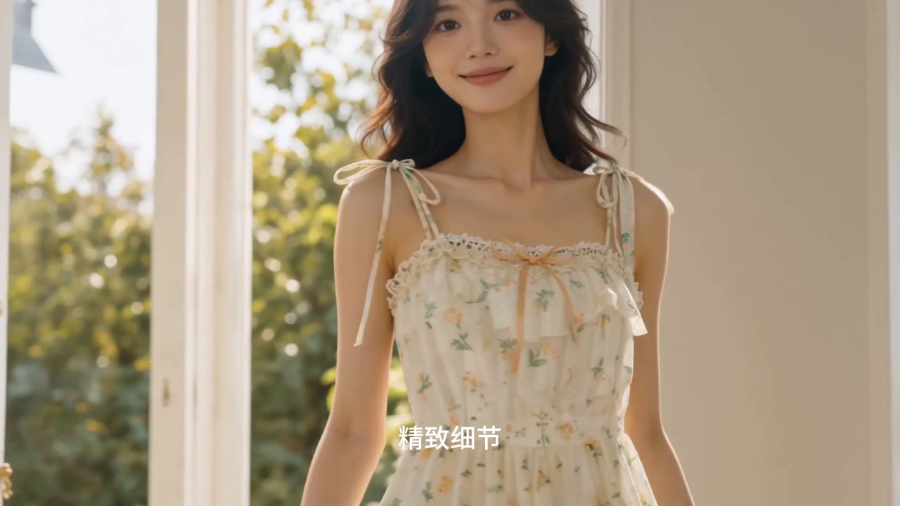 裙装电商展示视频封面